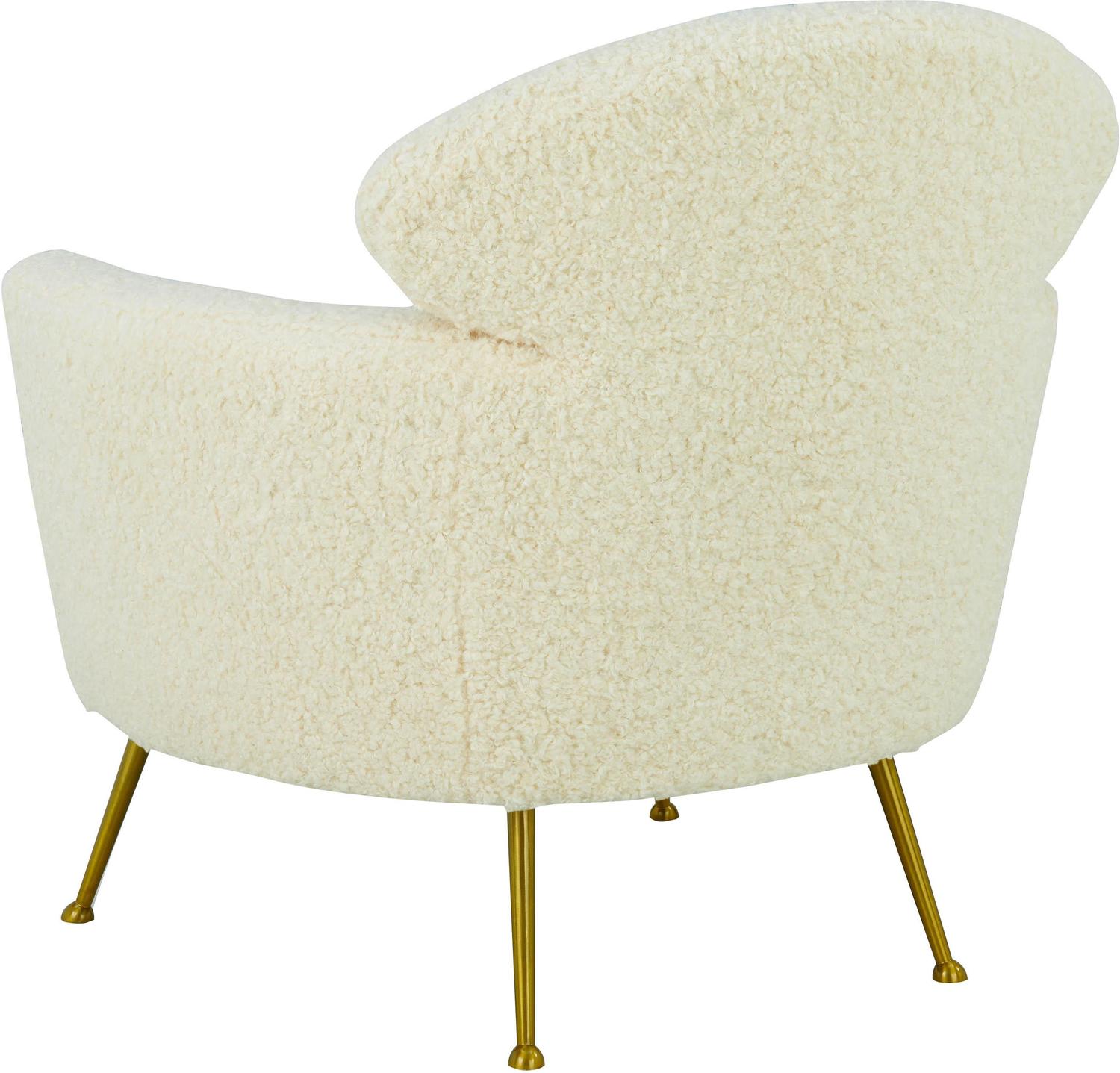 chair living Tov Furniture Accent Chairs Cream