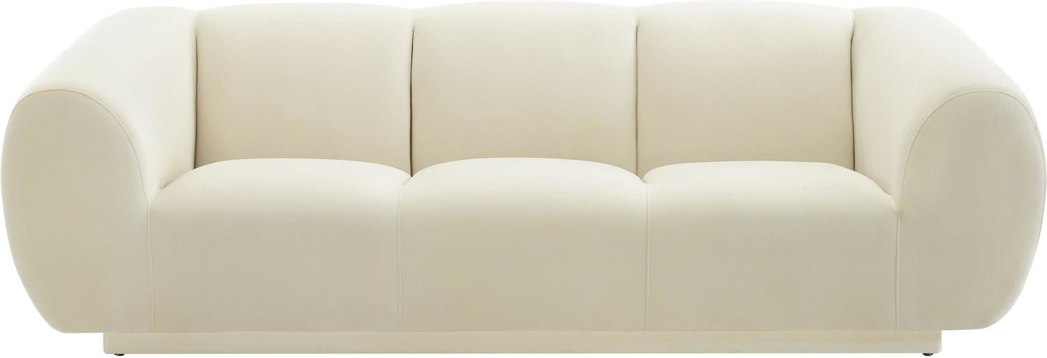 grey sleeper sectional with storage Tov Furniture Sofas Cream