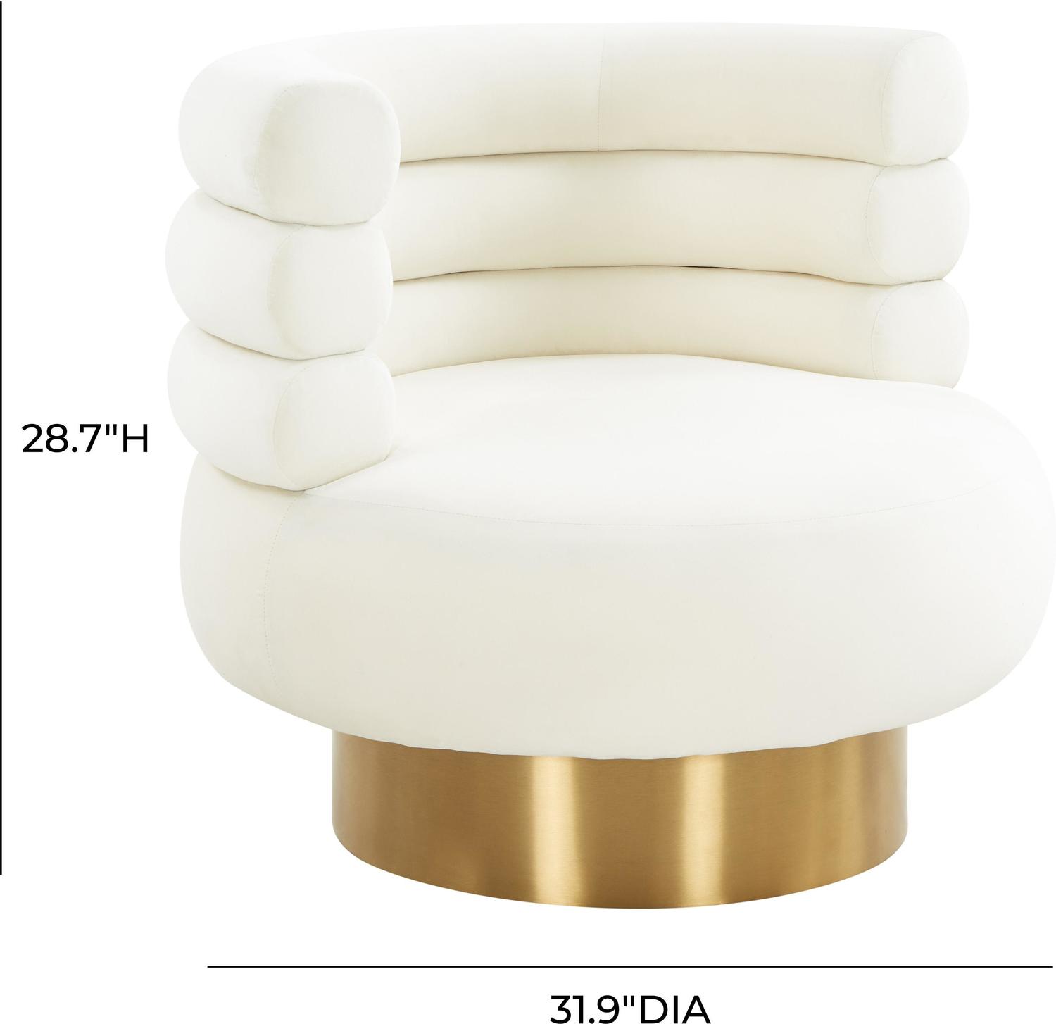 comfortable accent chairs living room Tov Furniture Accent Chairs Cream
