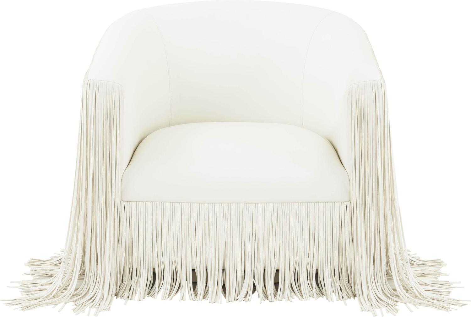 hanging chair Tov Furniture Accent Chairs Ivory