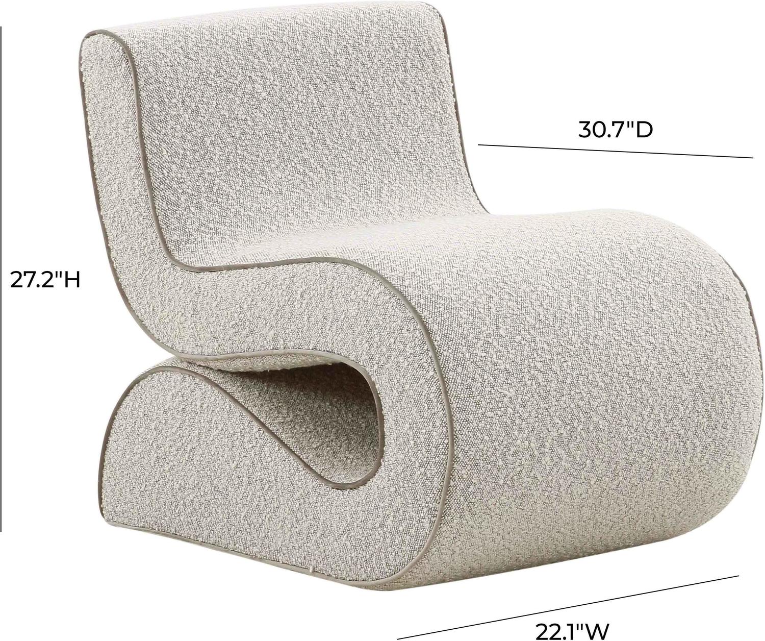 chaise lounge furniture Tov Furniture Accent Chairs Grey