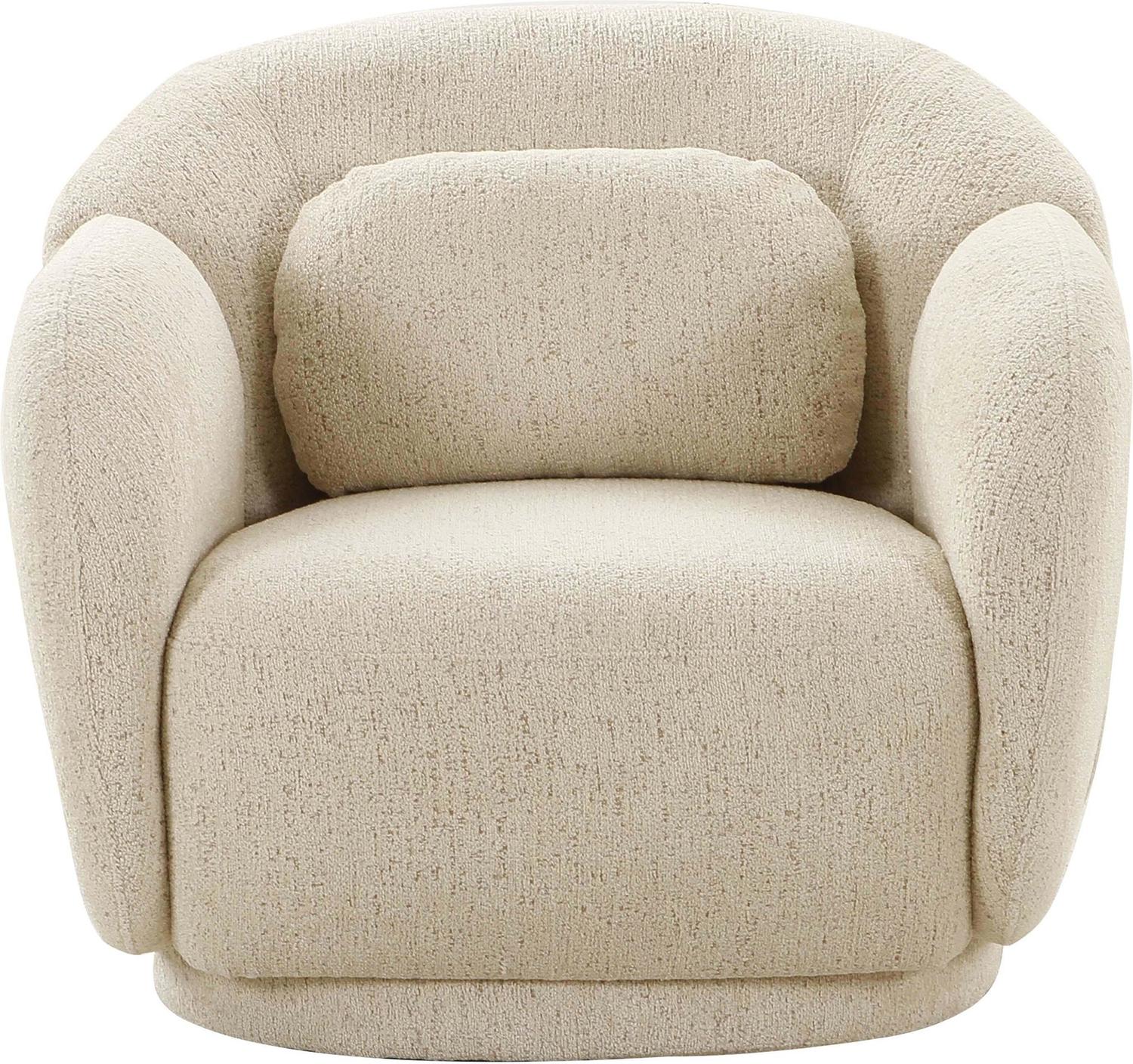 bedroom wingback chair Tov Furniture Accent Chairs Cream