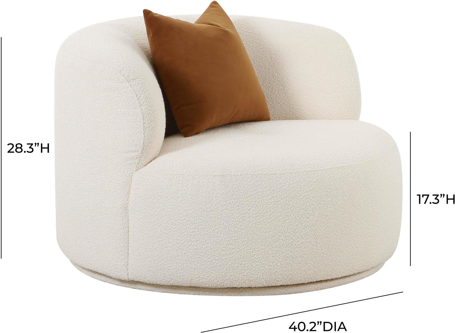 chair ke design Tov Furniture Accent Chairs Cream