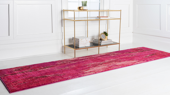 gray shag carpet Unique Loom Area Rugs Pink Machine Made; 10x2