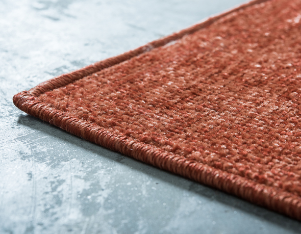 orange accent rug Unique Loom Area Rugs Terracotta Machine Made; 8x5