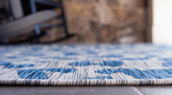 black and white shag rug Unique Loom Area Rugs Blue Machine Made; 9x6