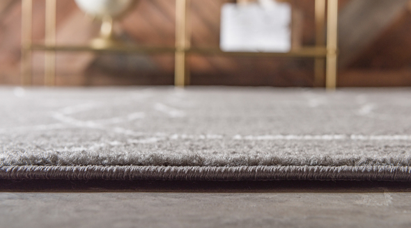 5 * 7 carpet Unique Loom Area Rugs Dark Gray Machine Made; 8x8