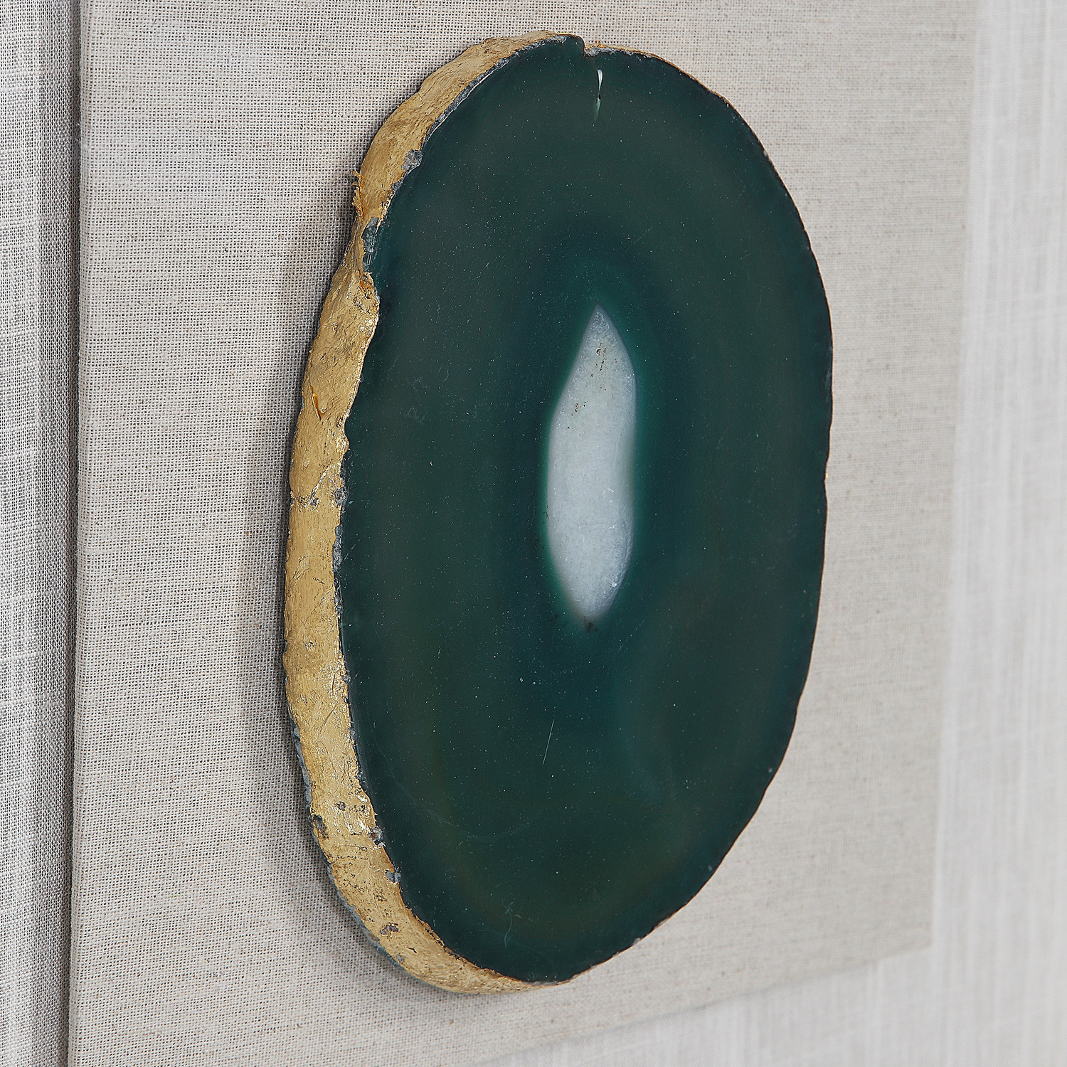 shower steam cubicle Uttermost Shadow Box A Pine Wood Shadow Box Featuring A Hand Applied Gold Leaf Finish Showcases A Striking Emerald Green Agate Stone With White Veining, Accented With Hand Painted Gold Edging. Mounted On An Off White Linen Backing.