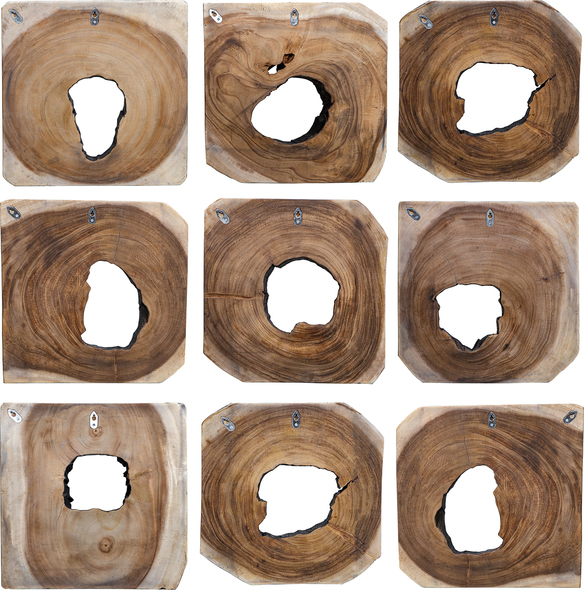 flower frame for wall Uttermost Wooden Wall Art This Set Of 9 Wood Wall Art Features Cross Sections Of Solid Natural Suar Wood Finished In A Smooth Ebony Stain. Because Each Is Individually Handcrafted, Natural Variation Will Occur From Piece To Piece.