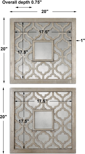 design wall mirror ideas Uttermost Antique Silver Mirrors Antiqued Silver Leaf With Black Undertones And An Antiqued Mirror. Grace Feyock