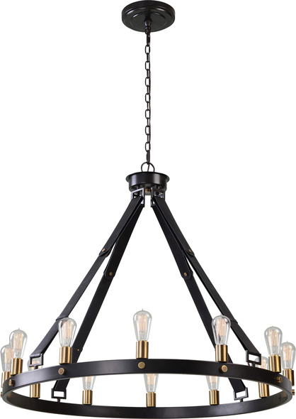 gold chandelier ceiling light Uttermost Chandelier Chandelier Combination Of Dark Antique Bronze And Weathered Bronze With Leather Straps. NA