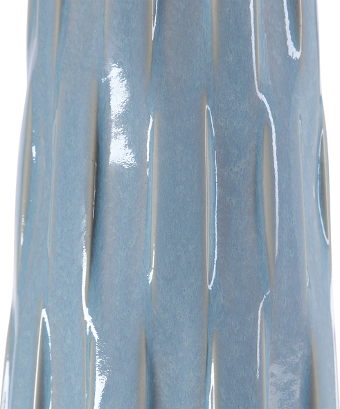 cool desk lamp Uttermost Brienne Light Blue Table Lamp This Ceramic Table Lamp Features A Wavy Alternating Texture Finished In A Light Powder Blue Glaze With Cream Undertones, Accented With Brushed Nickel Plated Details And A Thick Crystal Foot.