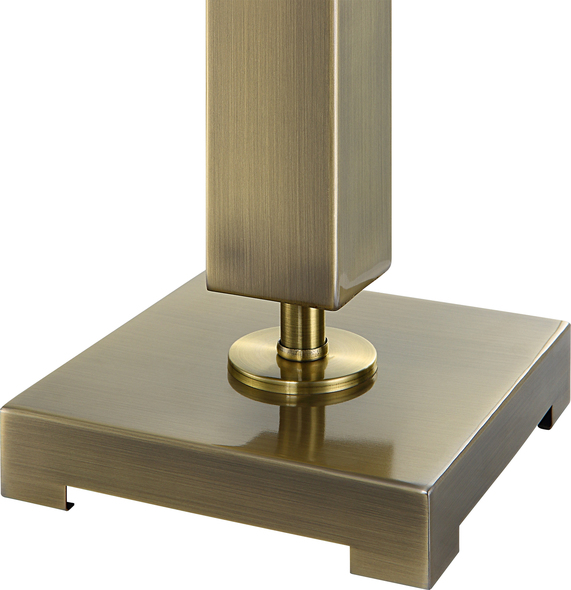 large outdoor lights for house Uttermost Brass Table Lamp This Sophisticated Table Lamp Showcases A Streamlined Metal Column Base Finished In Antique Brass.