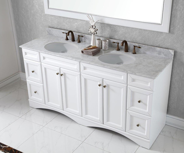 60 inch vanities with one sink Virtu Bathroom Vanity Set Light Transitional