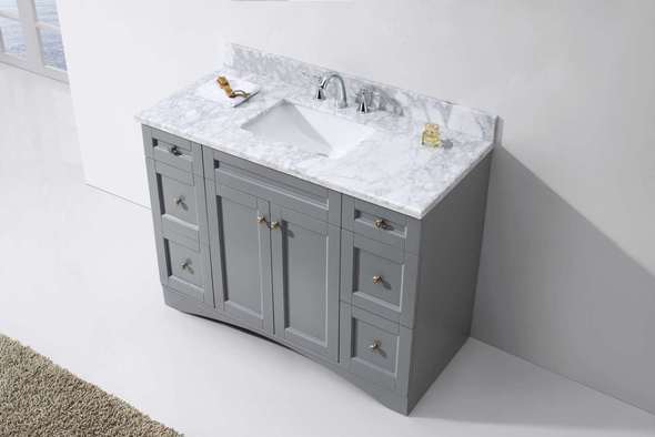 custom double vanity Virtu Bathroom Vanity Set Medium Transitional