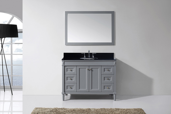 60 inch bath vanity Virtu Bathroom Vanity Set Medium Transitional