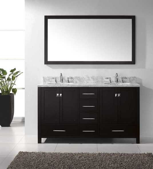 vanity sink price Virtu Bathroom Vanity Set Dark Transitional