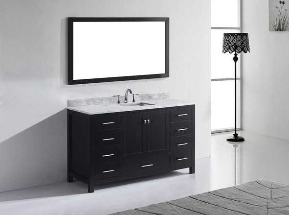 bath vanities lowes Virtu Bathroom Vanity Set Dark Transitional