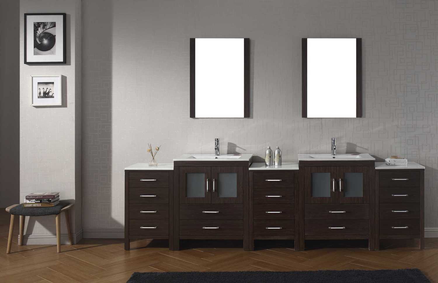 james martin vanity 72 Virtu Bathroom Vanity Set Bathroom Vanities Dark Modern