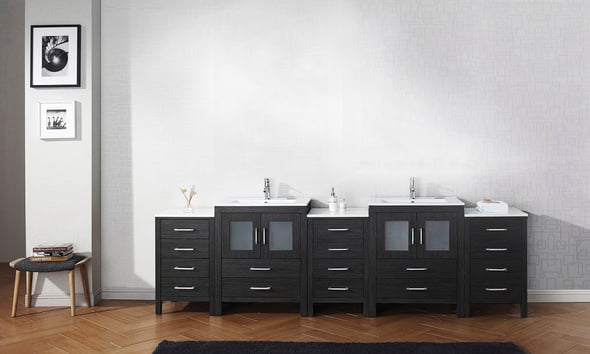 vanity top ideas Virtu Bathroom Vanity Set Bathroom Vanities Dark Modern