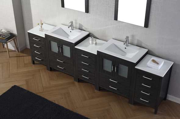 vanity top ideas Virtu Bathroom Vanity Set Bathroom Vanities Dark Modern
