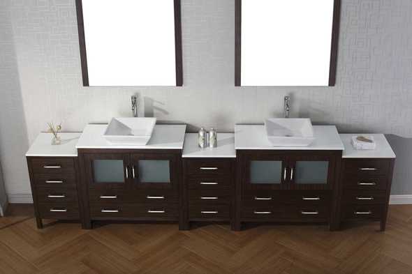 bathroom vanity basin Virtu Bathroom Vanity Set Dark Modern
