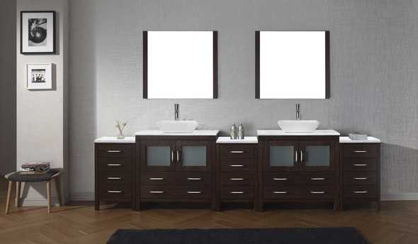 bathroom vanity installation cost Virtu Bathroom Vanity Set Dark Modern