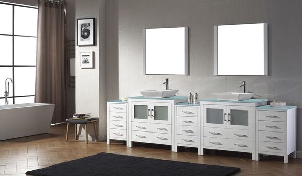 clearance double sink vanity Virtu Bathroom Vanity Set Light Modern