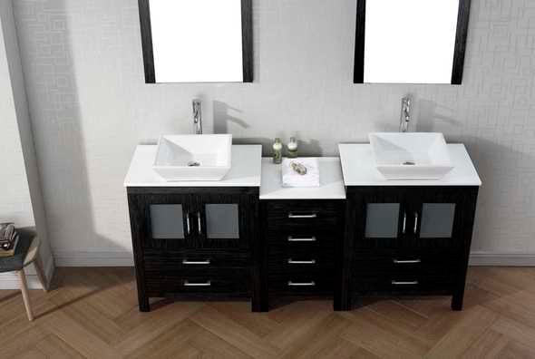 best place to buy bathroom cabinets Virtu Bathroom Vanity Set Dark Modern