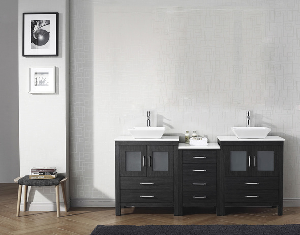 best place to buy bathroom cabinets Virtu Bathroom Vanity Set Dark Modern