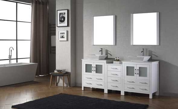 vanity counter design Virtu Bathroom Vanity Set Light Modern