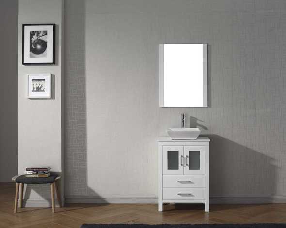 vanity for washroom Virtu Bathroom Vanity Set Light Modern