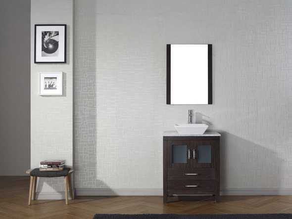 rustic wood bathroom cabinet Virtu Bathroom Vanity Set Dark Modern