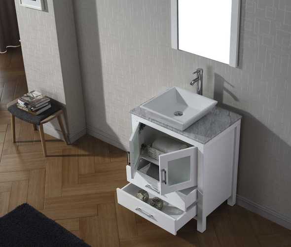 90 double sink vanity Virtu Bathroom Vanity Set Light Modern