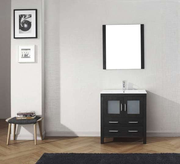 bathroom vanity set Virtu Bathroom Vanity Set Dark Modern