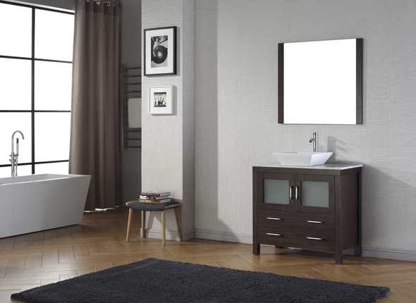 small corner bathroom sink vanity units Virtu Bathroom Vanity Set Dark Modern