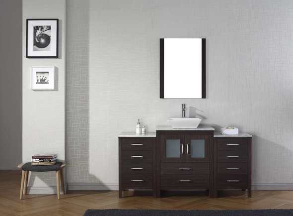 30 inch single sink bathroom vanity Virtu Bathroom Vanity Set Dark Modern