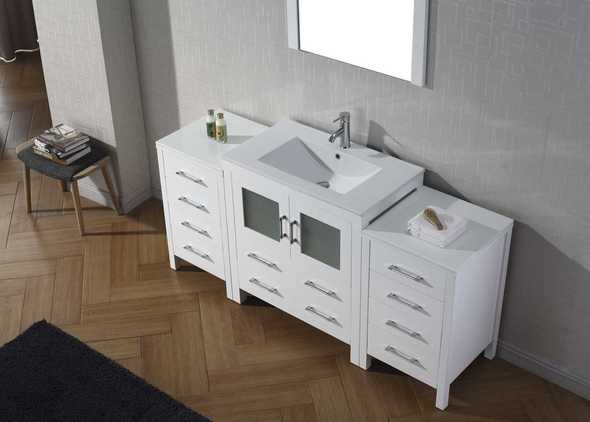 small vanity size Virtu Bathroom Vanity Set Light Modern