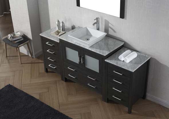 30 in bathroom vanity with drawers Virtu Bathroom Vanity Set Dark Modern