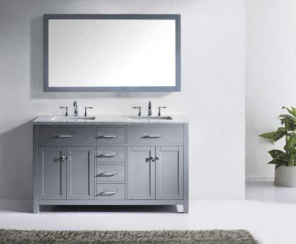 70 inch double sink vanity Virtu Bathroom Vanity Set Medium Transitional