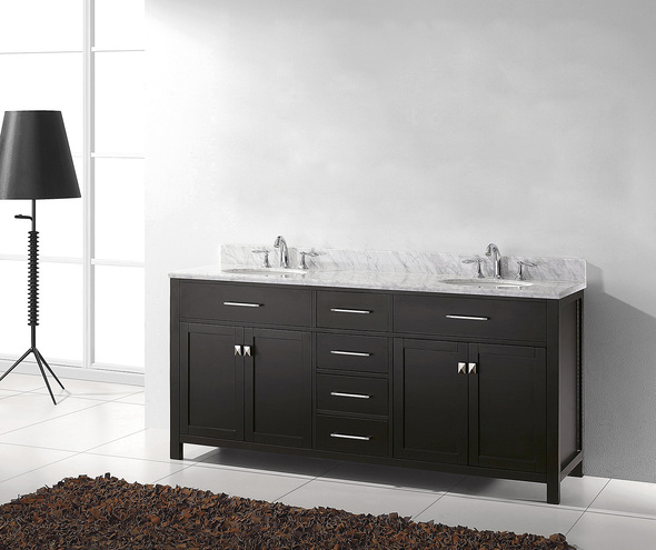 30 inch vanity cabinet Virtu Bathroom Vanity Set Dark Transitional
