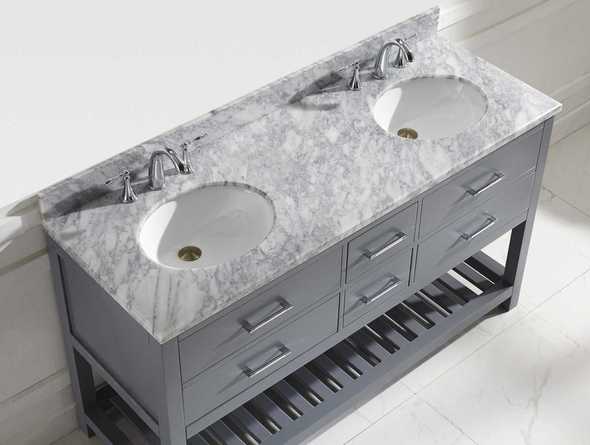 50 double sink vanity Virtu Bathroom Vanity Set Medium Transitional