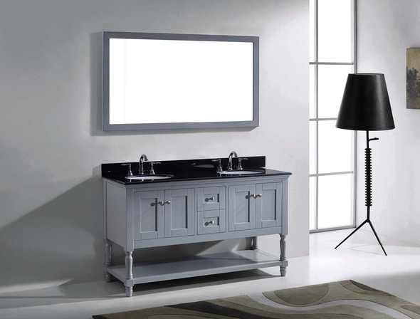 white oak double bathroom vanity Virtu Bathroom Vanity Set Bathroom Vanities Medium Transitional