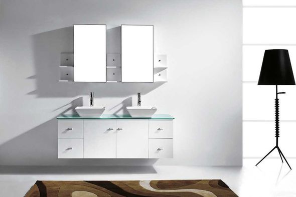 install vanity sink Virtu Bathroom Vanity Set Light Modern