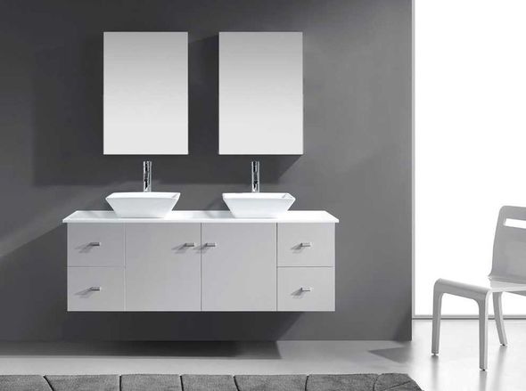 washroom basin cabinet Virtu Bathroom Vanity Set Light Modern