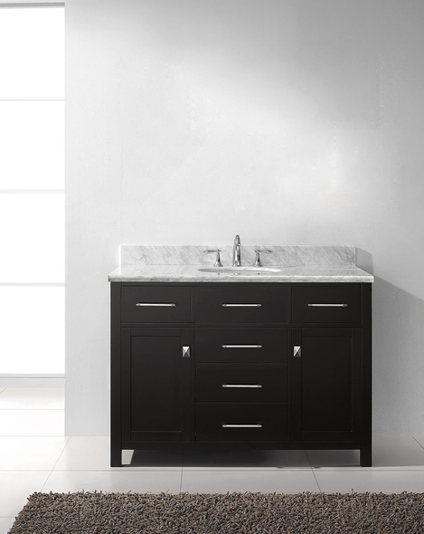 30 inch vanity cabinet Virtu Bathroom Vanity Set Dark Transitional