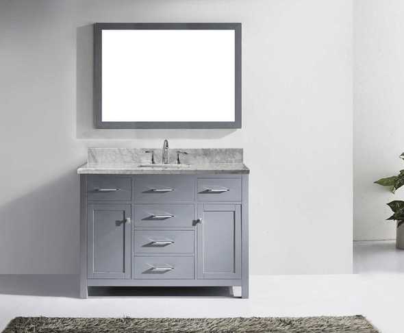 rustic modern bathroom vanity Virtu Bathroom Vanity Set Medium Transitional