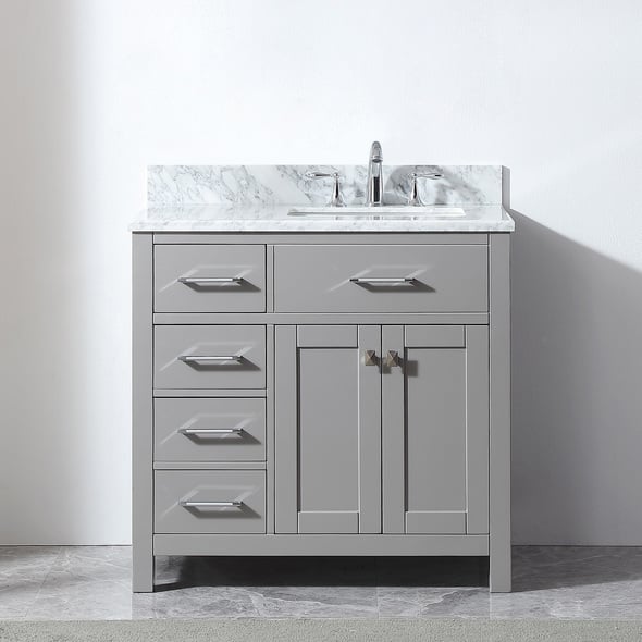 72 vanity cabinet Virtu Bathroom Vanity Set Light Transitional