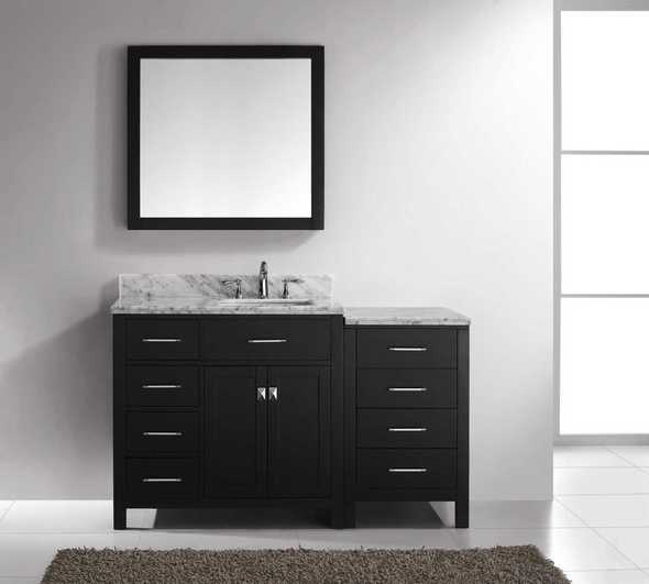 using antique furniture for bathroom vanity Virtu Bathroom Vanity Set Dark Transitional