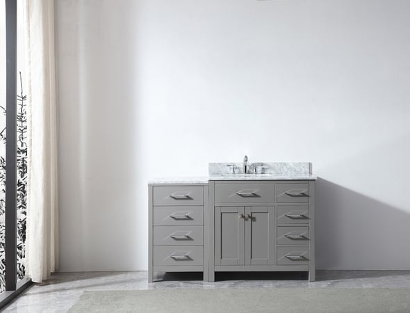 cabinets for bathroom Virtu Bathroom Vanity Set Light Transitional